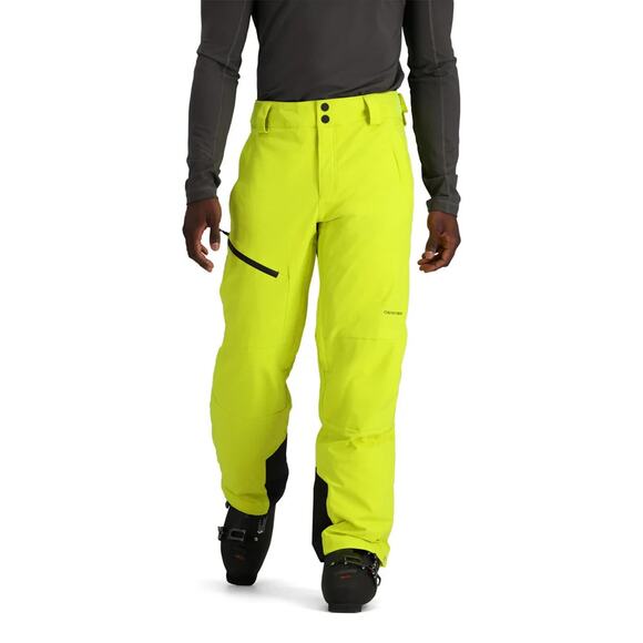 Obermeyer Mens Plus Force Pants Snow Ski Boarding Spark Yellow XL NWT $229 Read - Picture 1 of 10